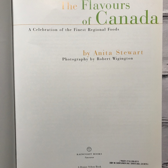 The Flavours of Canada Paperback Book - Picture 5 of 12
